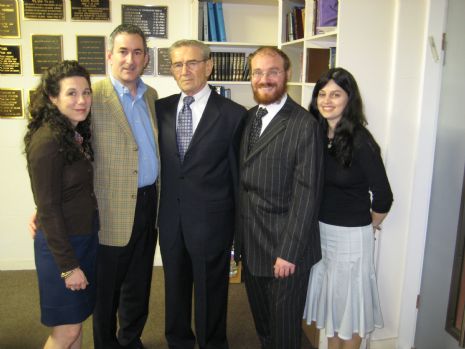 Rhona Edelbaum Sloan, Steve Sloan, Leon Leyson, Rabbi &amp; Chani Zarchi